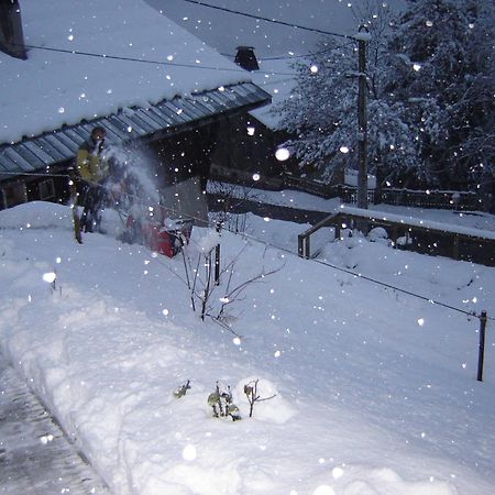 Chambre D'Hotes La Trace La Clusaz Exteriör bild