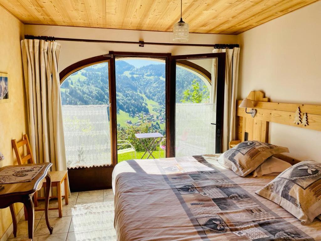 Chambre D'Hotes La Trace La Clusaz Exteriör bild