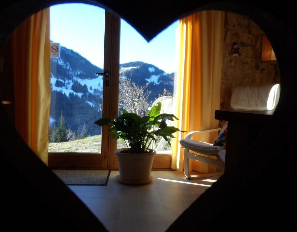 Chambre D'Hotes La Trace La Clusaz Exteriör bild