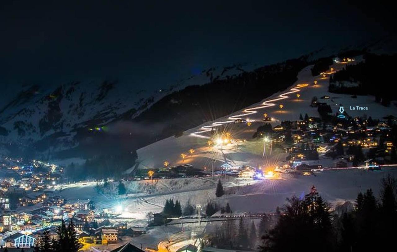 Chambre D'Hotes La Trace La Clusaz Exteriör bild