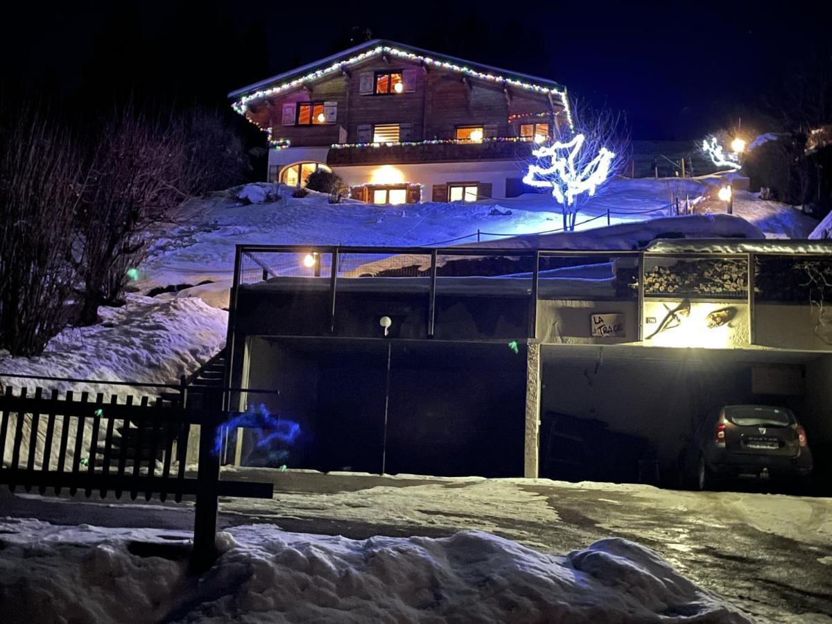 Chambre D'Hotes La Trace La Clusaz Exteriör bild