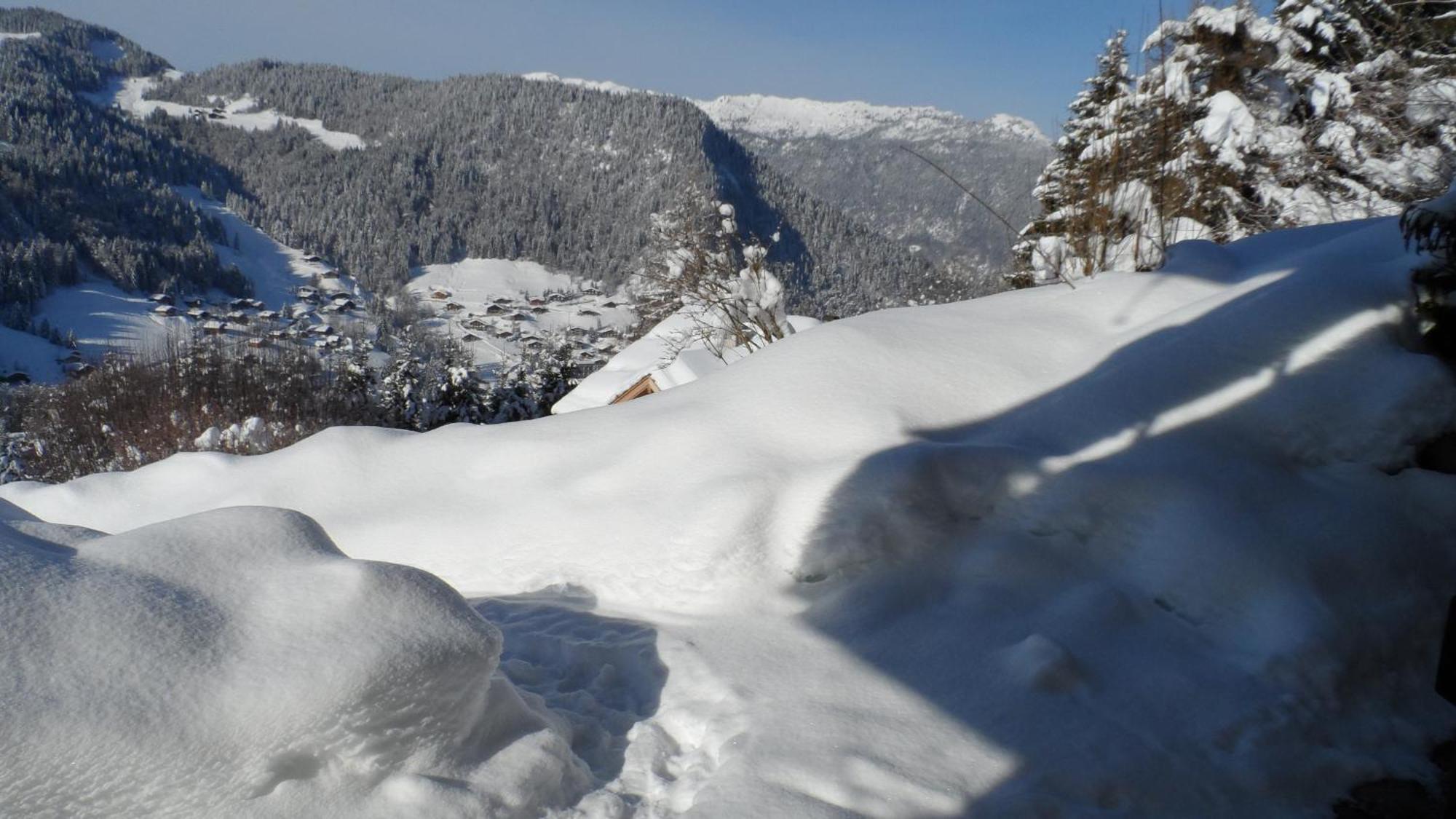 Chambre D'Hotes La Trace La Clusaz Exteriör bild
