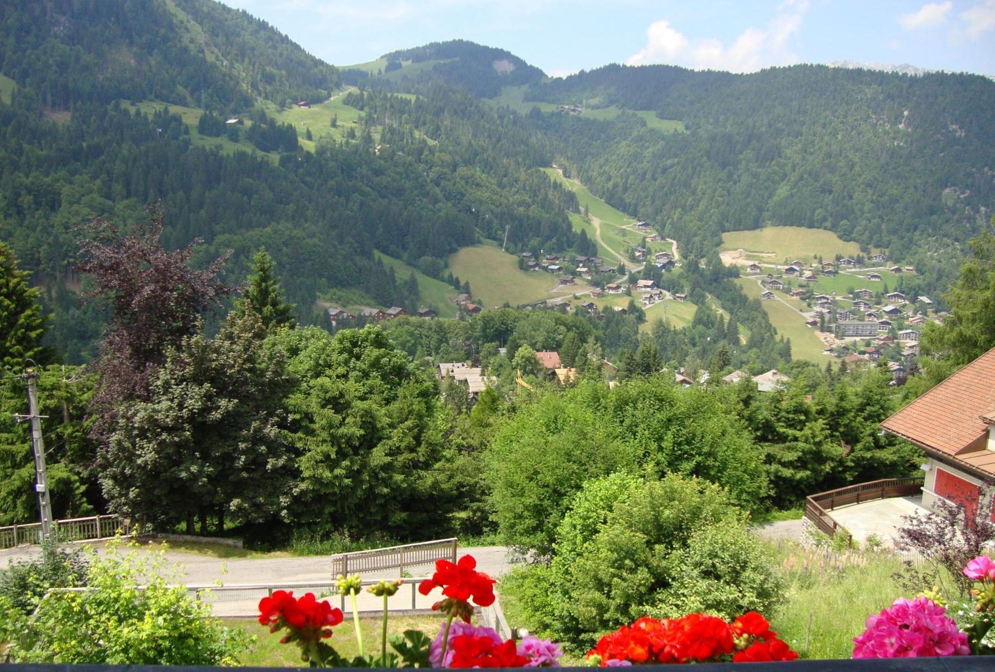 Chambre D'Hotes La Trace La Clusaz Exteriör bild