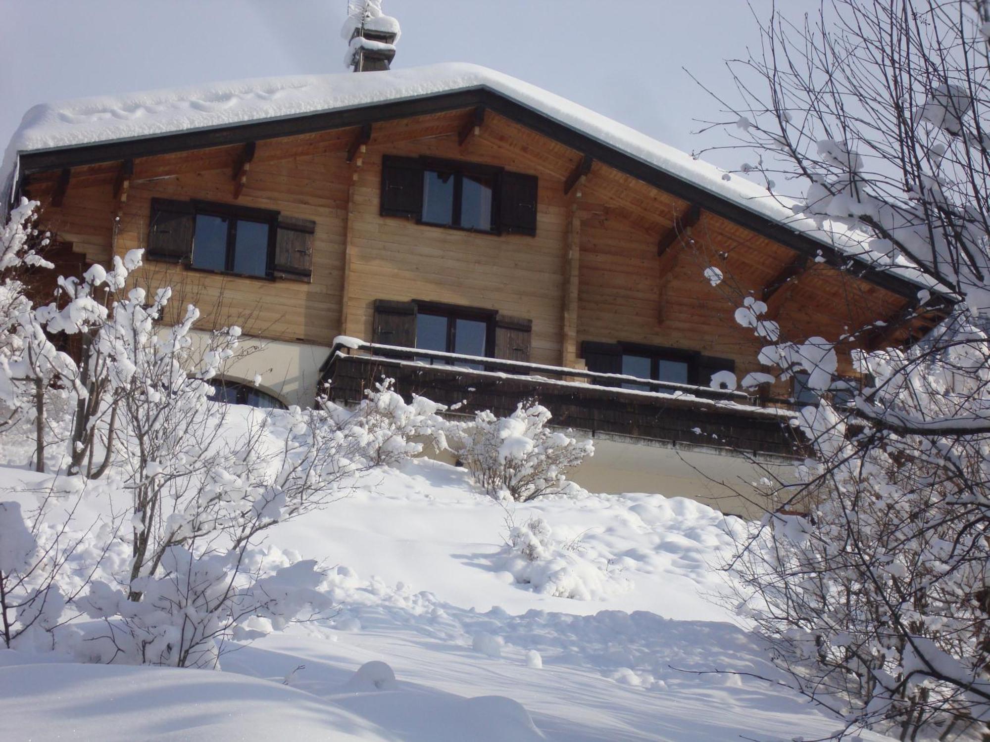 Chambre D'Hotes La Trace La Clusaz Exteriör bild