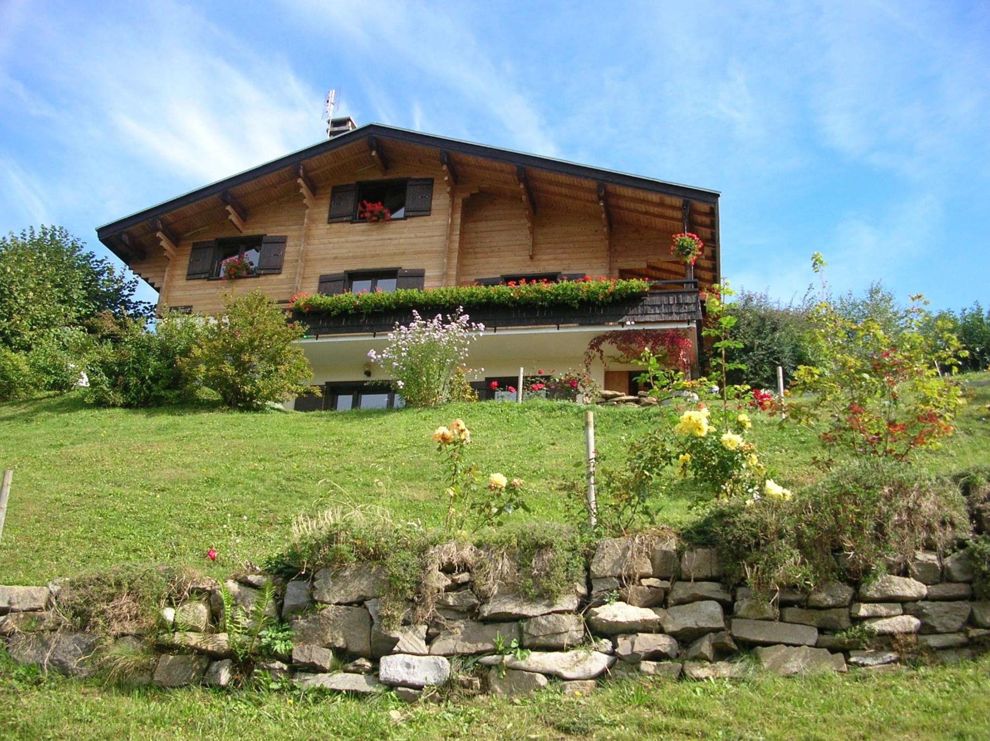 Chambre D'Hotes La Trace La Clusaz Exteriör bild